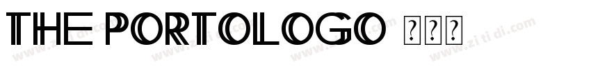 the portologo字体转换
